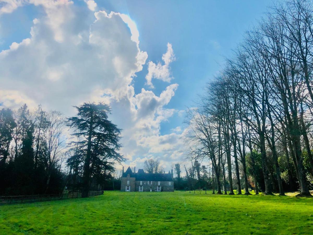 Chambres D'Hotes Chateau De La Croix Chemin Saint-Leger-des-Pres ภายนอก รูปภาพ